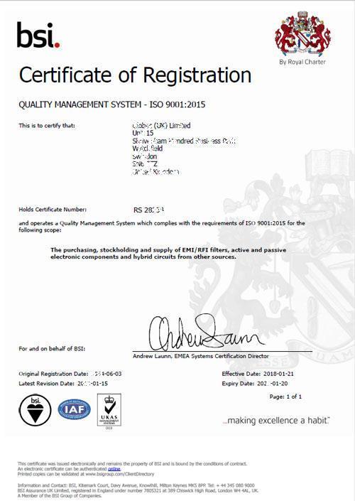 BSI Certificate of Registration ,F17 for formply,xuzhou mega formply 